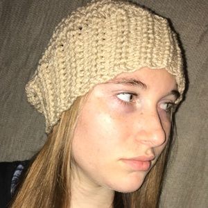 Hand crafted “slouchy” hat